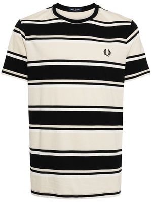 Fred Perry striped cotton T-shirt - Multicolour