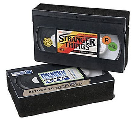 FRED Stranger Things VHS Cassette Sponges - Set of 2