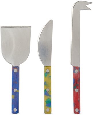 Fredericks & Mae Multicolor Cheese Knife Set