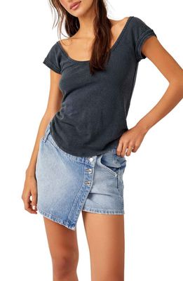 Free People Bout Time Top in Black