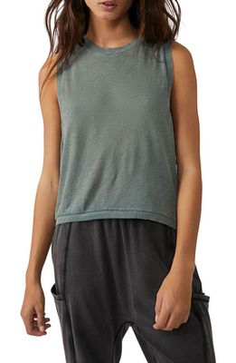 Free People FP Movement Love Tank in Blue Balsam