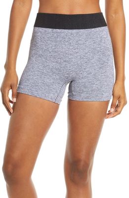 Free People FP Movement Seamless Shorts in Heather Grey