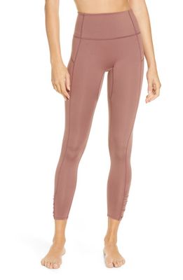 Free People FP Movement You're a Peach Leggings in Chocolate