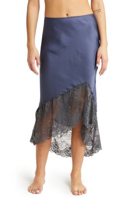 Free People Heart Eyes Lace Half Slip in Jazz Berry Combo