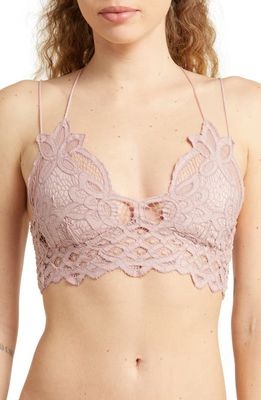 Free People Intimately FP Adella Longline Bralette in La Fleur