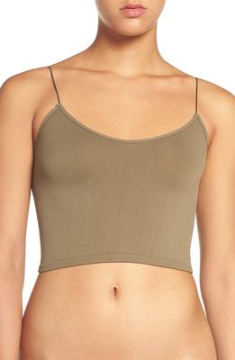 Free People Intimately FP Crop Camisole in Moss