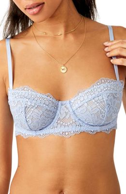 Free People Intimately FP Maya Underwire Convertible Bra in Astral Blue Combo