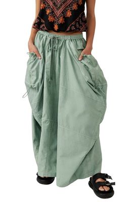 Free People Jilly Parachute Maxi Skirt in Scales