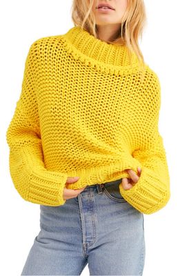 Free People My Only Sunshine Sweater in Yellow In Love