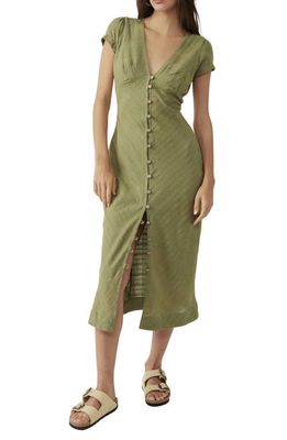 Free People New In Town Midi Dress in Willow