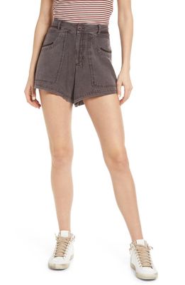 Free People Ouro Boros Shorts in Hot Fudge
