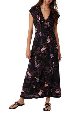 Free People Rosemary Floral Dress in Night Combo