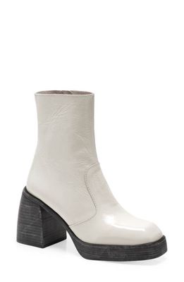 Free People Ruby Platform Bootie in White