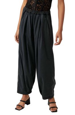Free People To the Sky Parachute Pants in Black