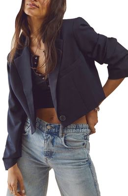 Free People We the Free Block Party Blazer in Black