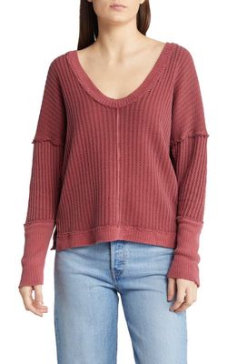 Free People We the Free Magic Thermal Top in Cowboy