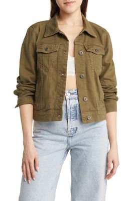 Free People We the Free Rumors Denim Jacket in Willow