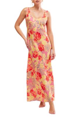 Free People Worth the Wait Floral Maxi Dress in Fiesta Combo at Nordstrom, Size Small