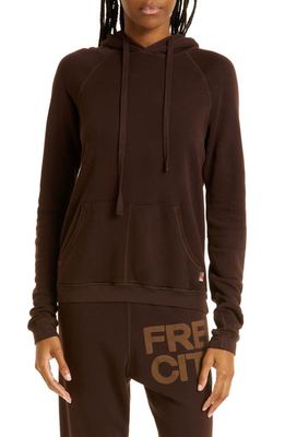 FREECITY Superfluff Lux Hoodie in Cocopony
