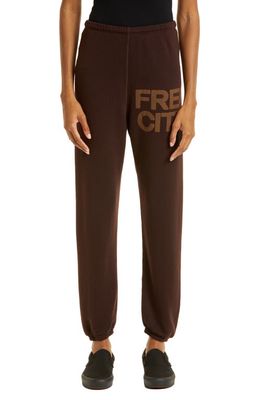 FREECITY Superfluff Lux OG Joggers in Cocopony
