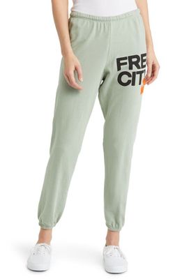 FREECITY Superfluff Modal & Cotton Joggers in Storm