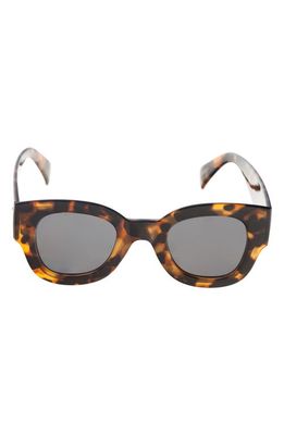 French Connection 45mm Square Sunglasses in Tortoise