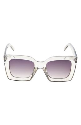 French Connection 51mm Gradient Square Sunglasses in Champagne
