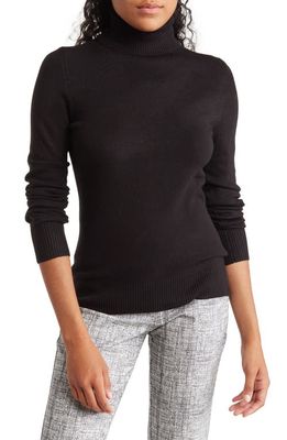 French Connection Babysoft Turtleneck Sweater in Black