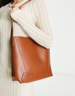 French Connection bucket bag in brown