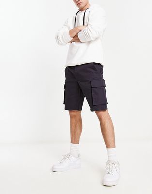 French Connection cargo shorts in navy