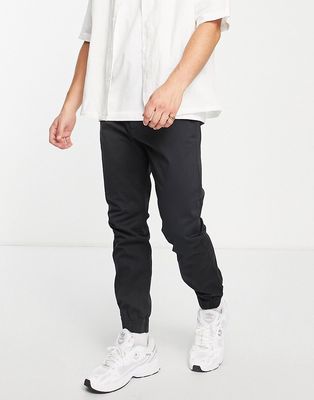 French Connection cuffed pants in charcoal-Gray
