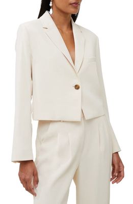 French Connection Harry Crop Blazer in 10-Classic Cream