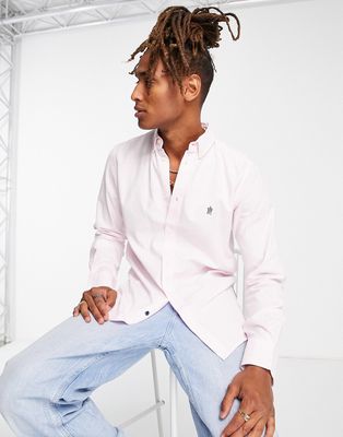 French Connection long sleeve oxford shirt in pink