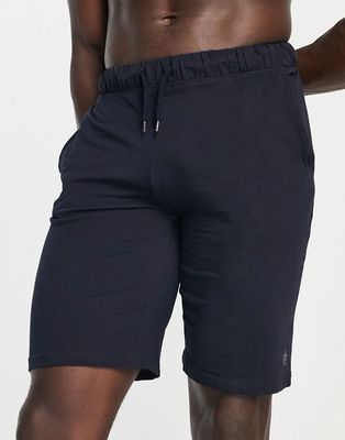 French Connection lounge shorts in navy