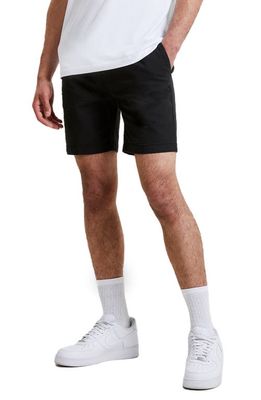 French Connection Rugby Shorts in Black Onyx