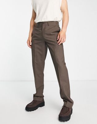 French Connection slim pants in taupe-Neutral