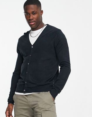 French Connection soft touch cardigan in navy
