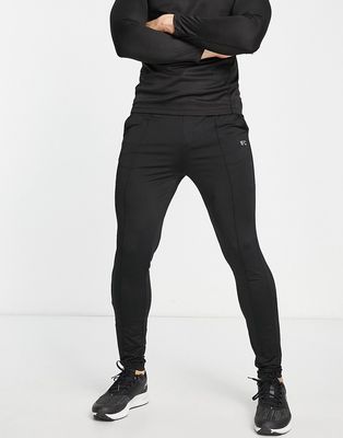 French Connection sport sweatpants in black