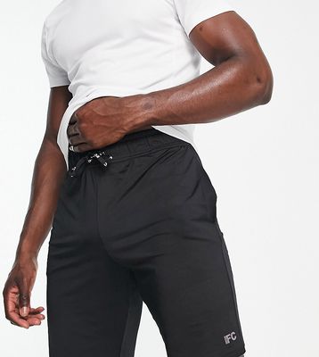 French Connection Sport Tall training shorts in black