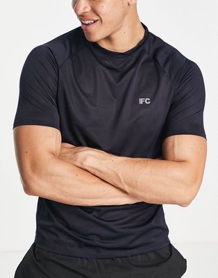 French Connection Sport training T-shirt in navy