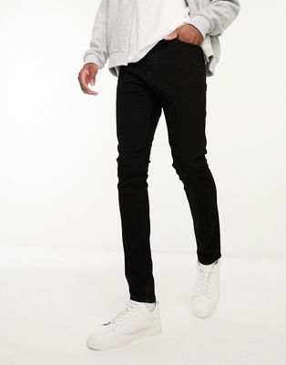 French Connection super skinny fit jeans in black