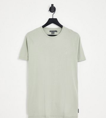 French Connection Tall crew neck t-shirt in sage-Green