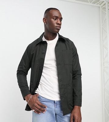 French Connection Tall lined utility jacket in black-Green