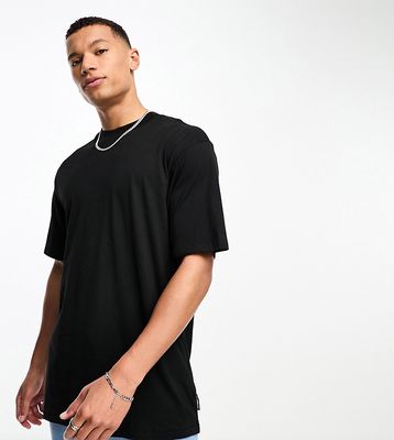 French Connection Tall oversized t-shirt in black