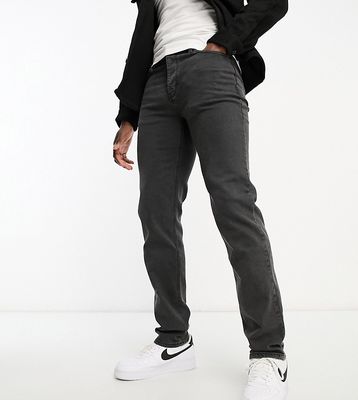 French Connection Tall regular fit jeans in washed black