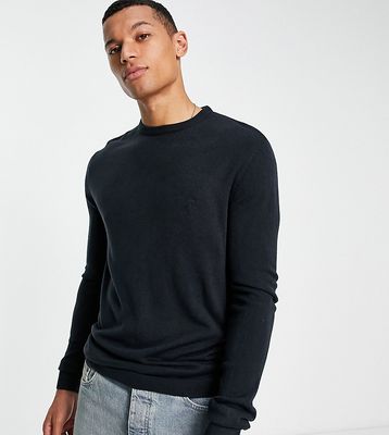 French Connection Tall soft touch crew neck sweater in navy