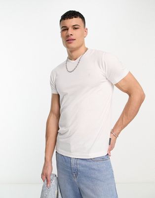 French Connection v-neck t-shirt in white