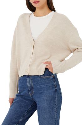 French Connection Women's Millia Cardigan in Light Oatmeal