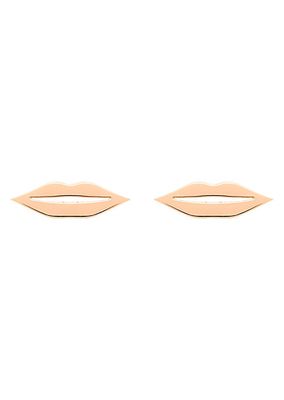 French Kiss 18K Rose Gold French Kiss Stud Earrings