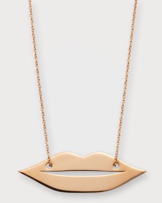 French Kiss Rose Gold Necklace